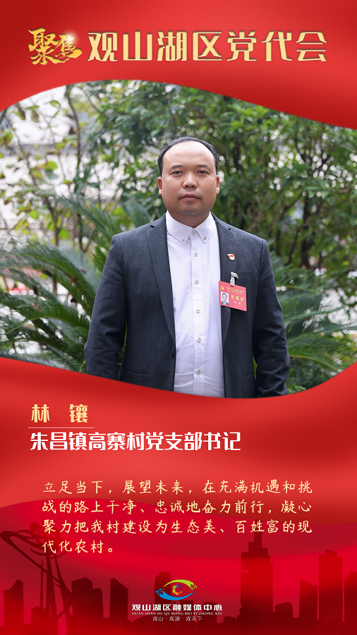 朱昌镇高寨村党支部书记 林镶