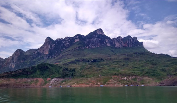 贵州六枝牂牁江:碧波涌动 风景如画