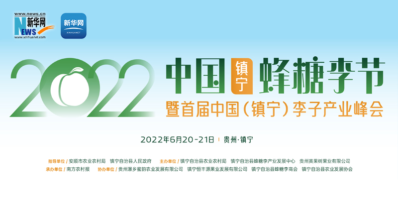 新华云直播丨2022中国（镇宁）蜂糖李节暨首届中国（镇宁）李子产业峰会