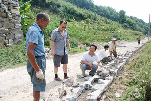 琊川公路"建管养运"工程加紧施工